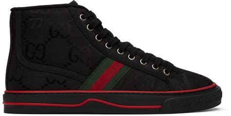 gucci black tennis